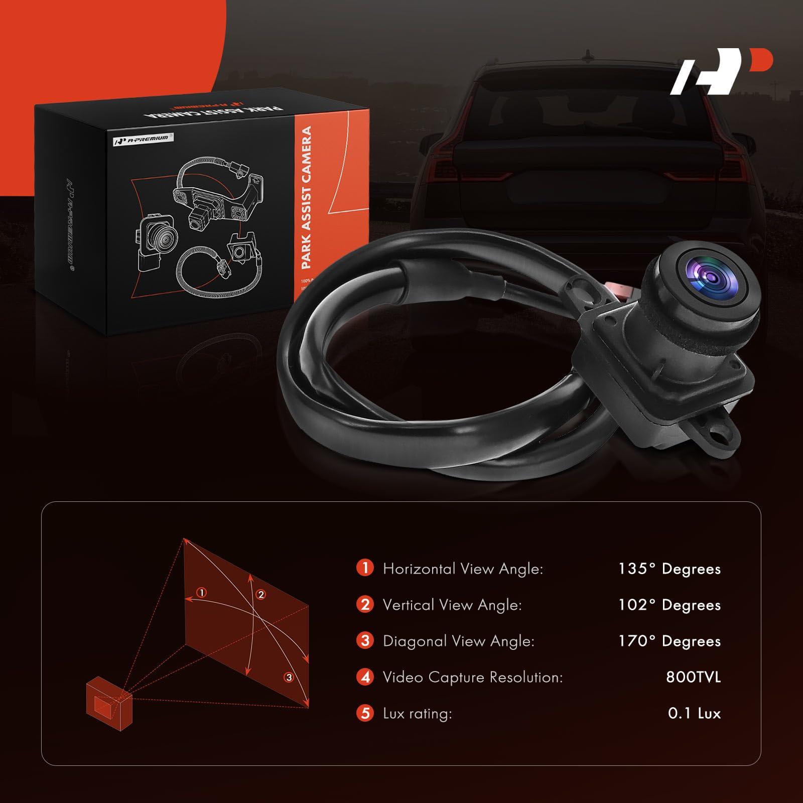 A-Premium A-Premium Park Assist Camera Rear View Backup Reverse Camera Compatible with Select Ram Models - 2014-2023 ProMaster 1500, 2014-2023 ProMaster 2500, 2014-2023 ProMaster 3500