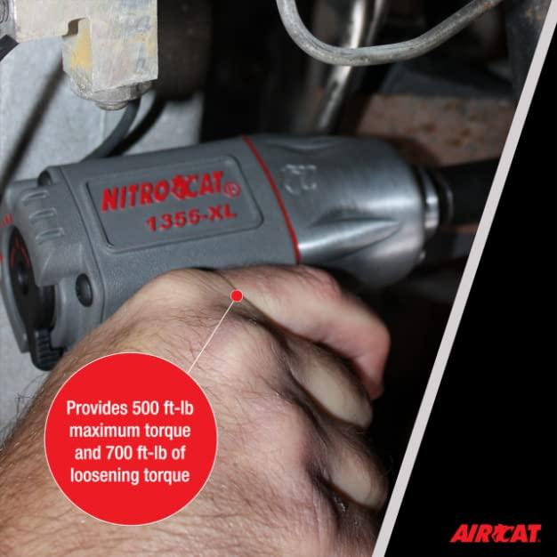 AirCat NitroCat 1355-XL 3/8-Inch Composite Air Impact Wrench