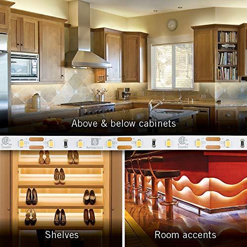 Armacost Lighting Armacost Lighting 132250 32.8 ft. LED Tape Light Soft White (2700K) RibbonFlex Pro Series 60, Dimmable, 250 Lumens per ft., 12-Volt