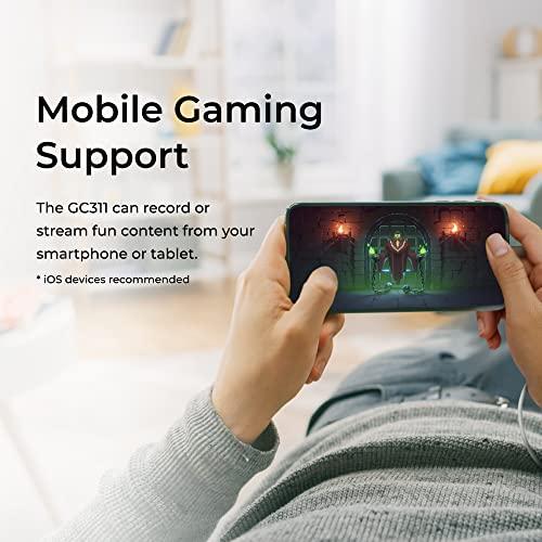 AVerMedia AVerMedia Live Gamer Mini, 1080p60 Capture Card with HDMI Pass-Thru, Plug & Play, for OBS, Xbox Series X/S, PS5, Switch, Win 11/macOS 12 (GC311)