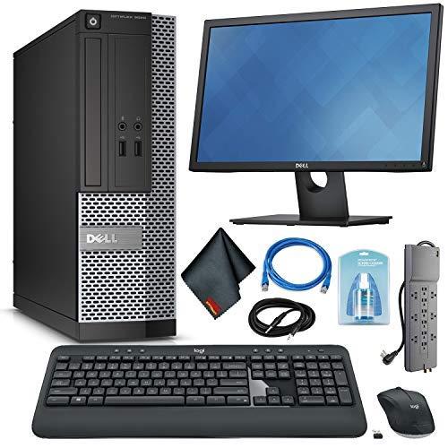 Dell Dell OptiPlex 3020 Desktop Computer - Intel Core i5 i5-4590 3.30 GHz + Wireless Keyboard & Mouse + 22 Inch Monitor (Renewed)