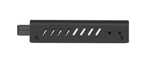 ROBOfiber LFC-100-SC20A Fast Ethernet to BiDi WDM SC, 20Km, T:1310/R:1550nm singlemode Single Strand Fiber Media Converter, LFP and DIP sw Settings