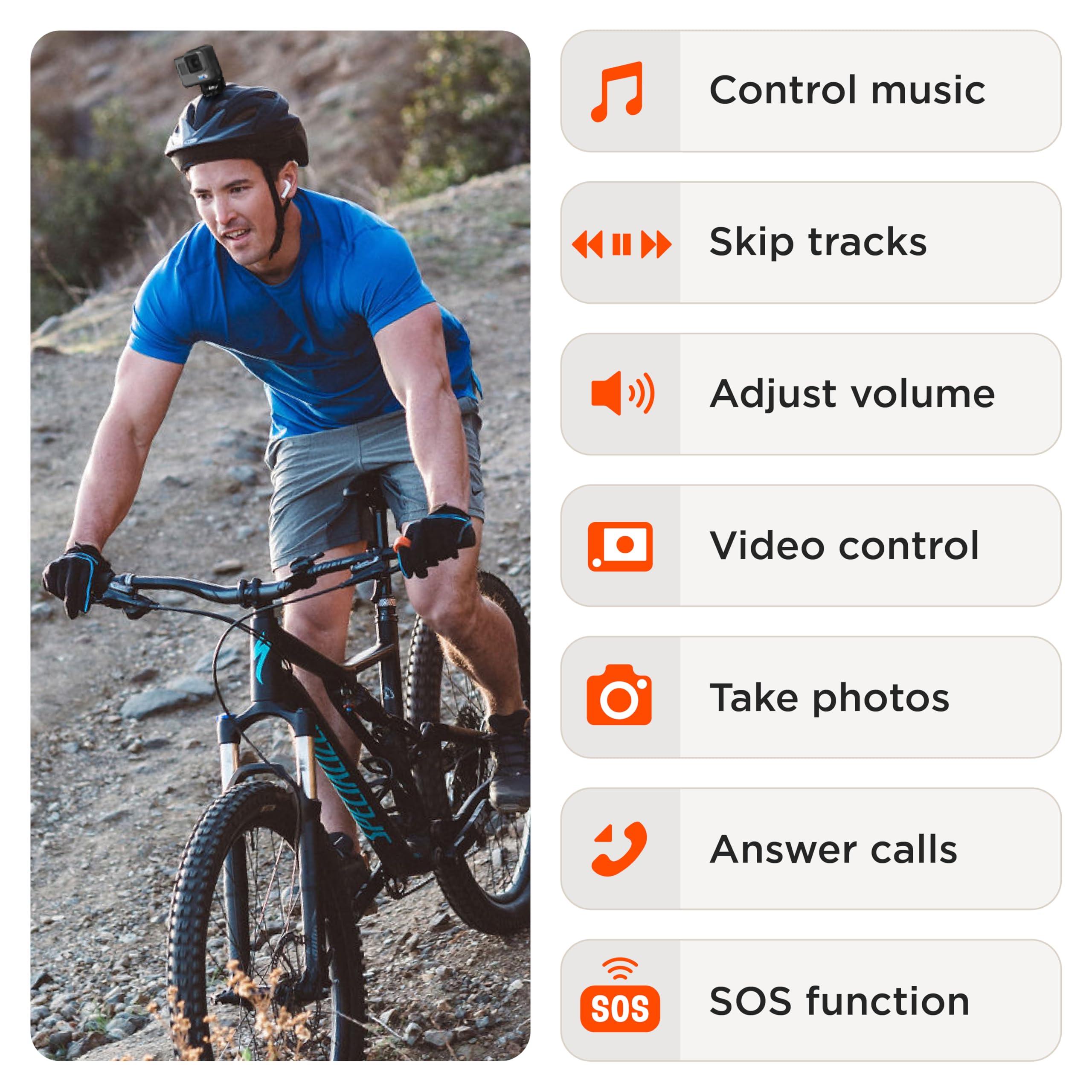 ArcX ArcX Bluetooth Smart Ring Remote Control - Waterproof, Super Light, Multi-Function Wearable Technology for The Ultimate Hands Free Control of Any Device