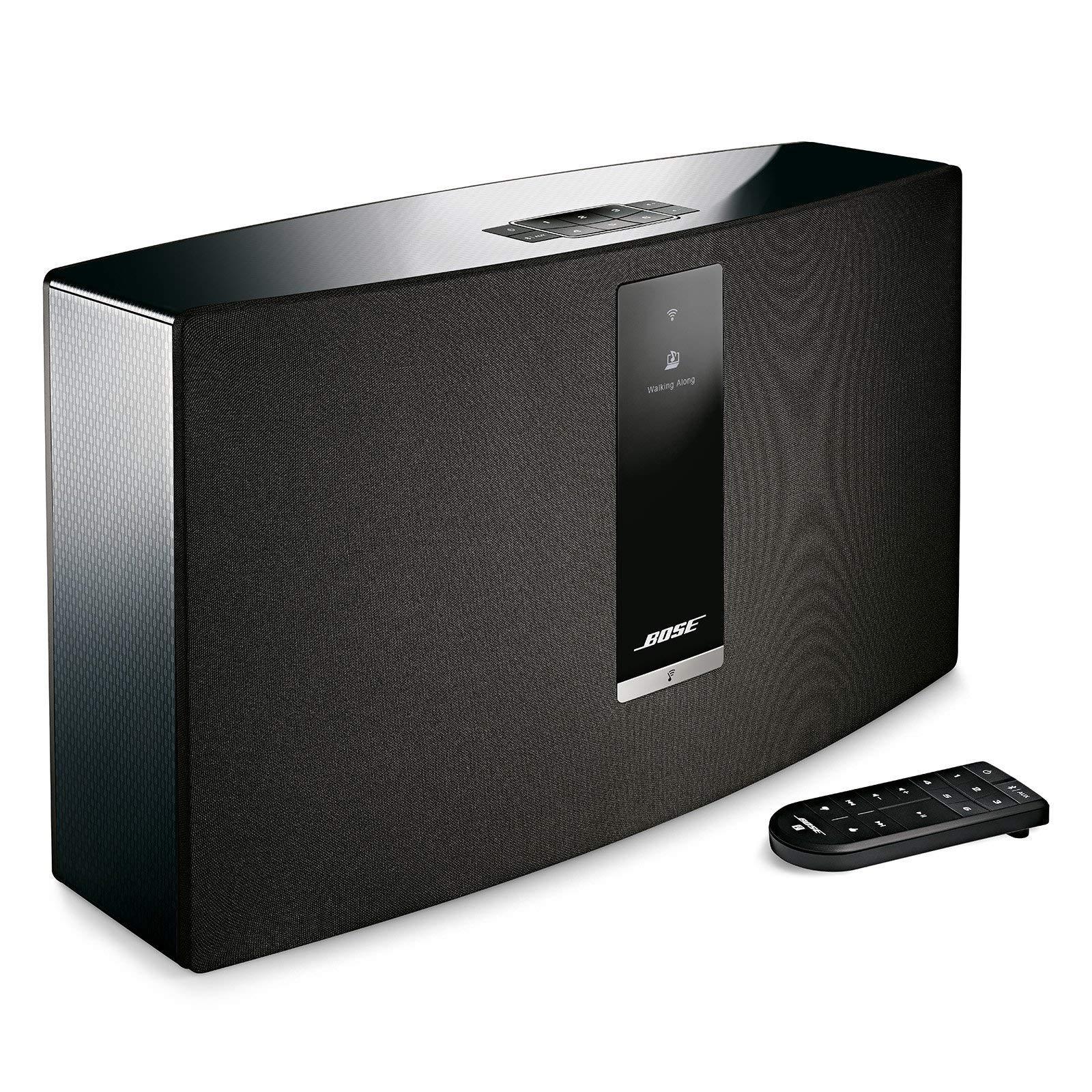 Bose Bose SoundTouch 30 wireless speaker, Compatible with Alexa, Black - 738102-1100 (Renewed)