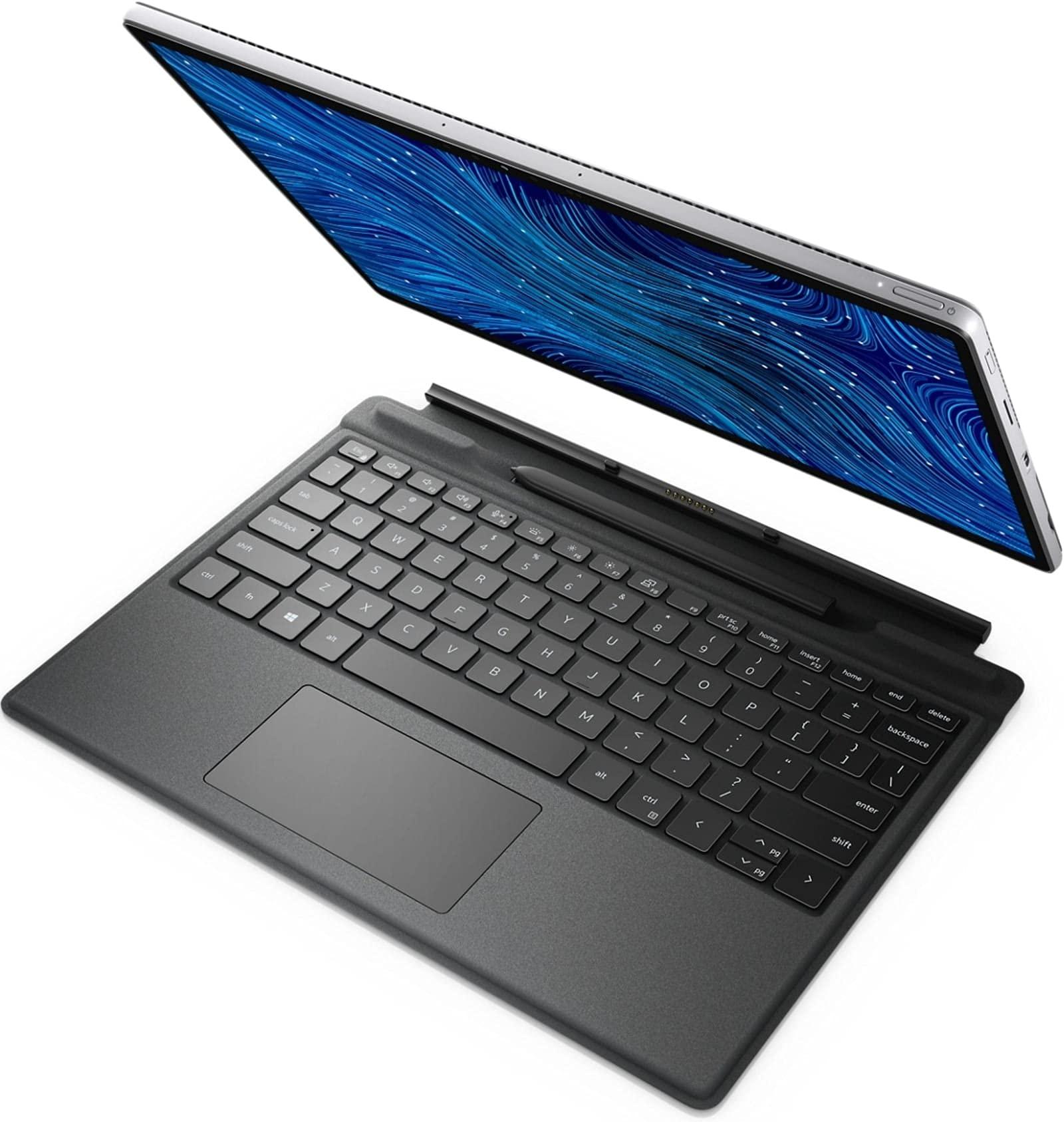 Dell Dell Latitude 7320 Detachable Detachable 2-in-1 Laptop Tablet Touch | 13" 1920x1280 FHD+ | Core i5-1140G7-256GB SSD Hard Drive - 16GB RAM | 4 cores @ 4.2 GHz Win 11 Pro Black (Renewed)