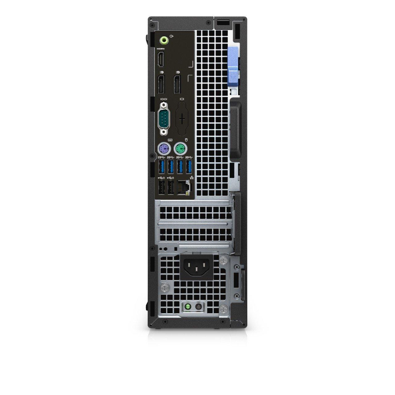 Dell Dell 9PR6V OptiPlex 5050 Small Form Factor Desktop, Intel Core i7-7700, 8GB RAM, 500GB HDD, Black