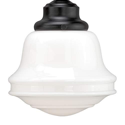 VAXCEL Huntley 4 Light Bronze Farmhouse Schoolhouse Bathroom Vanity Fixture