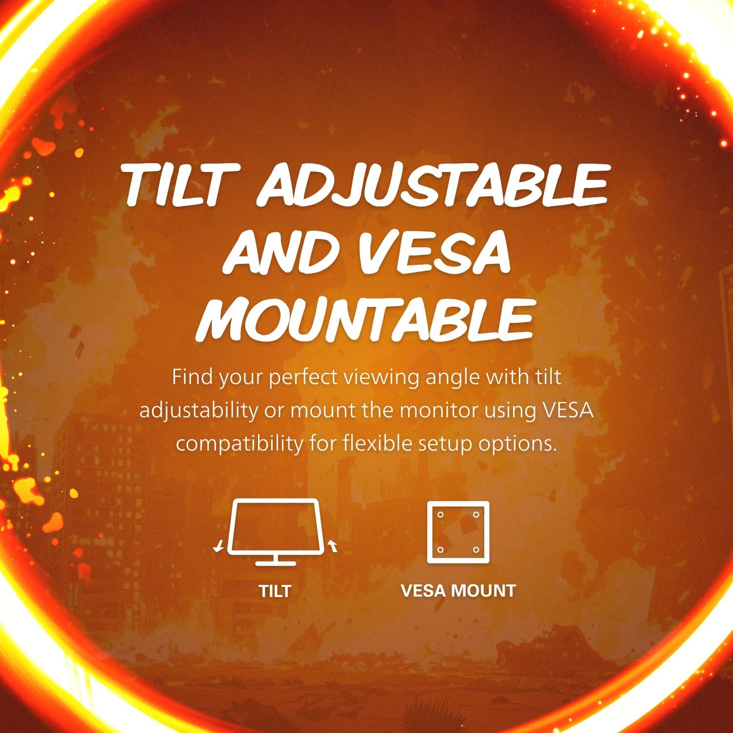 AOC AOC Q27G4XN 27" Gaming Monitor, 2K QHD 2560x1440, 180Hz 1ms, Adaptive-Sync, Height Adjustable, 2X HDMI 2.0, 1x Display Port, Xbox/PS5/Switch Ready, 3-Year Zero-Bright-dot