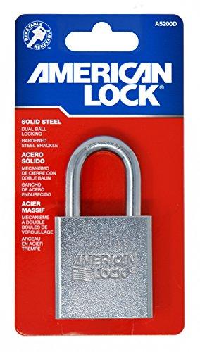 American Lock American Lock A5200D 1-3/4" Solid Body Steel Padlock