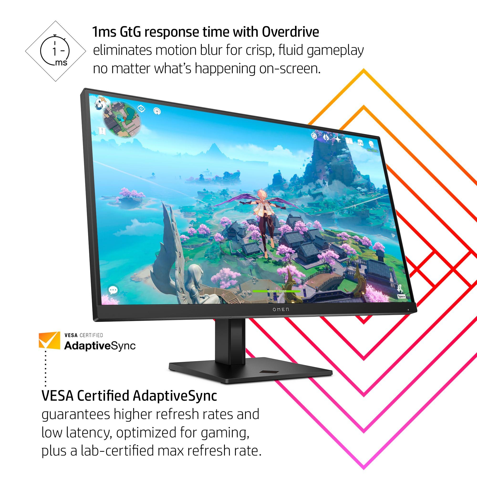 HP HP: OMEN 27 inch FHD 165Hz Gaming Monitor OMEN 27