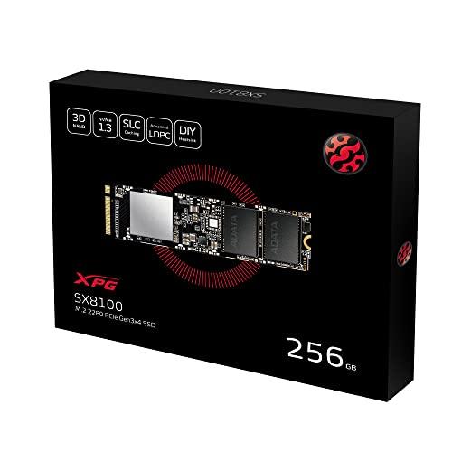 ADATA ADATA XPG SX8100 512GB 3D NAND NVMe Gen3x4 PCIe M.2 2280 Solid State Drive R/W 3500/3000MB/s SSD (ASX8100NP-512GT-C)