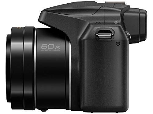 Panasonic Panasonic Lumix DC-FZ80 4K Digital Camera, 18.1 Megapixel, 60x Zoom 20-1200mm Lens Bundle with Bag, 32GB SD Card, Corel PC Photo Editing Software Kit