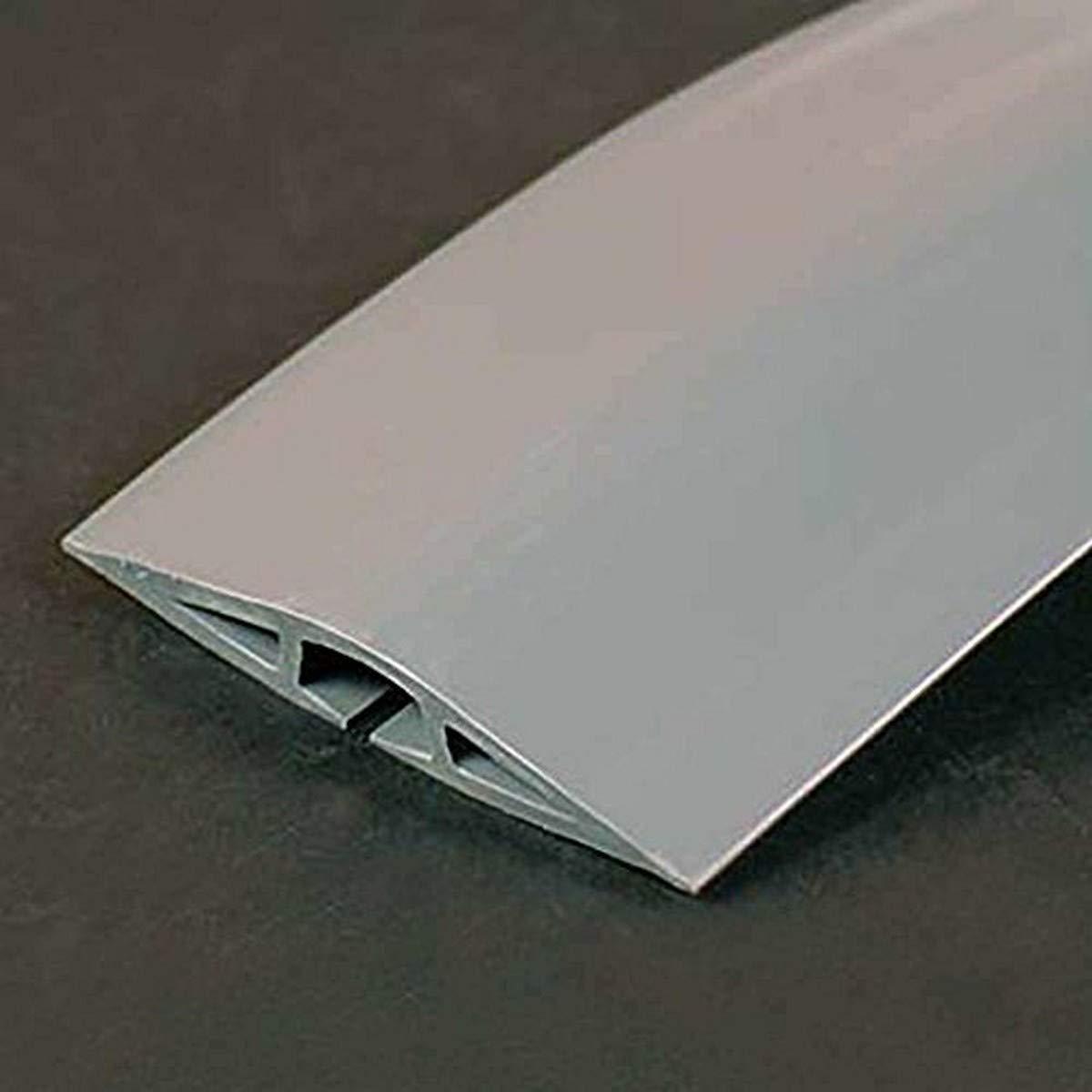 C2G/Cables To Go C2G/Cables to Go 16326 Wiremold Corduct Overfloor Cord Protector, Grey (15 Feet)