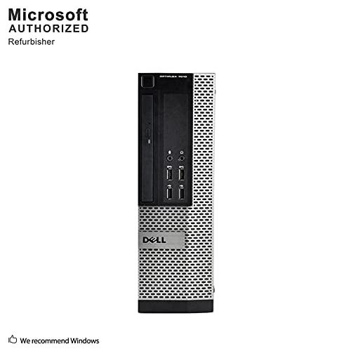 Dell DELL Optiplex 7010 SFF Premium Flagship Business Desktop Computer (Intel Quad-Core i7-3770 3.4GHz, 8GB RAM, 240GB SSD, DVD, VGA, DisplayPort, WiFi, Windows 10 Professional) (Renewed)']