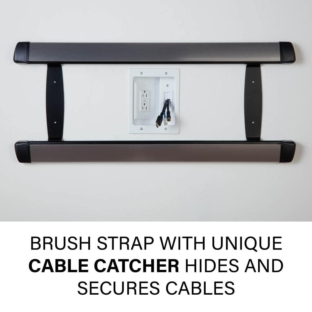 Sanus SANUS Universal Low Profile Tilt TV Wall Mount with in-Wall TV Power and Cable Management Kit