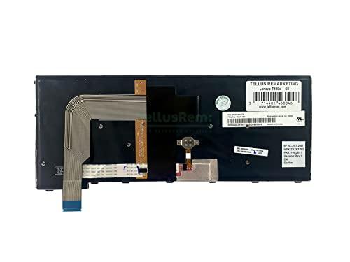 TellusRem Replacement Spanish Non-Backlit Keyboard for Lenovo Thinkpad T460s T470s