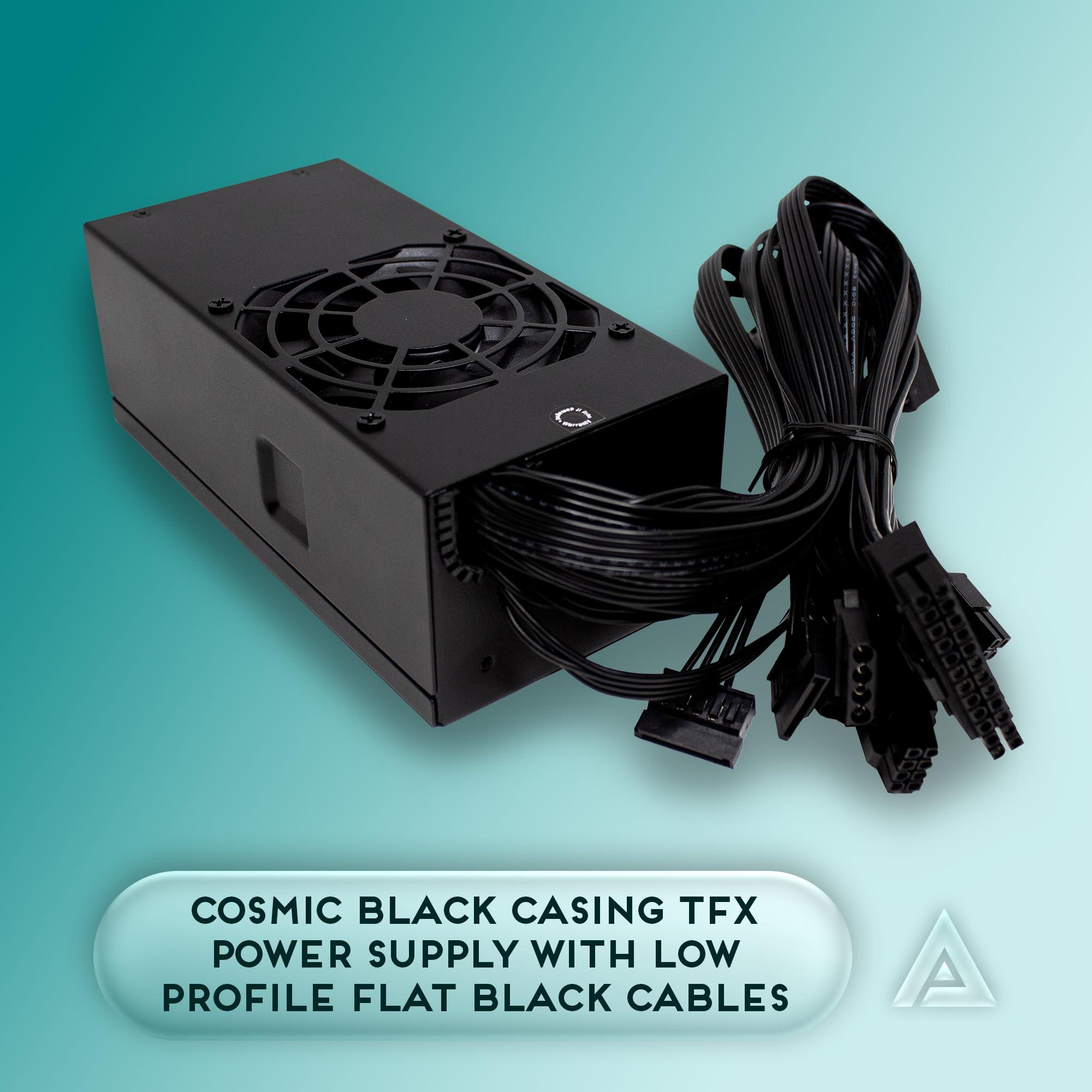 Apevia Apevia TFX-PFC400W TFX 400W Fixed Cables, Full Range Active PFC Computer Power Supply