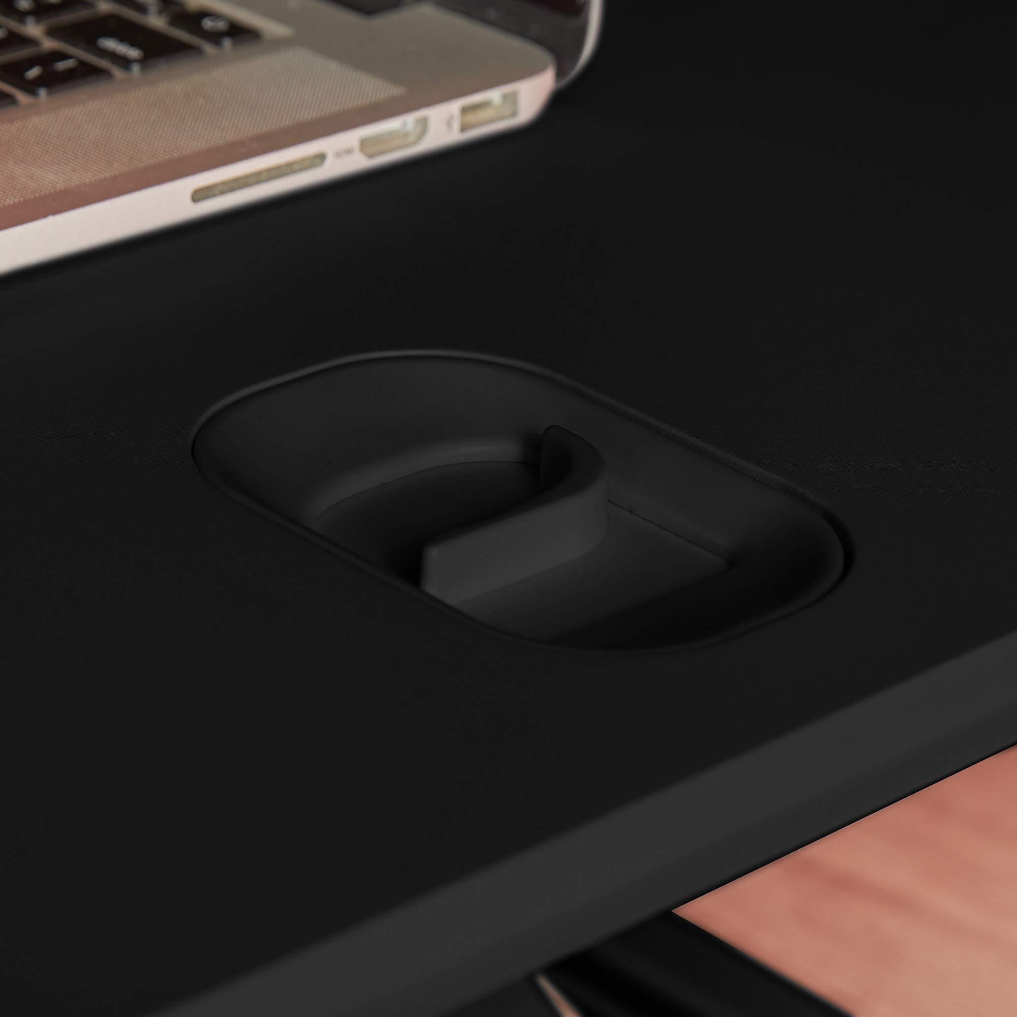 TrueSeating TrueSeating Ergo Height Adjustable, Small, Black