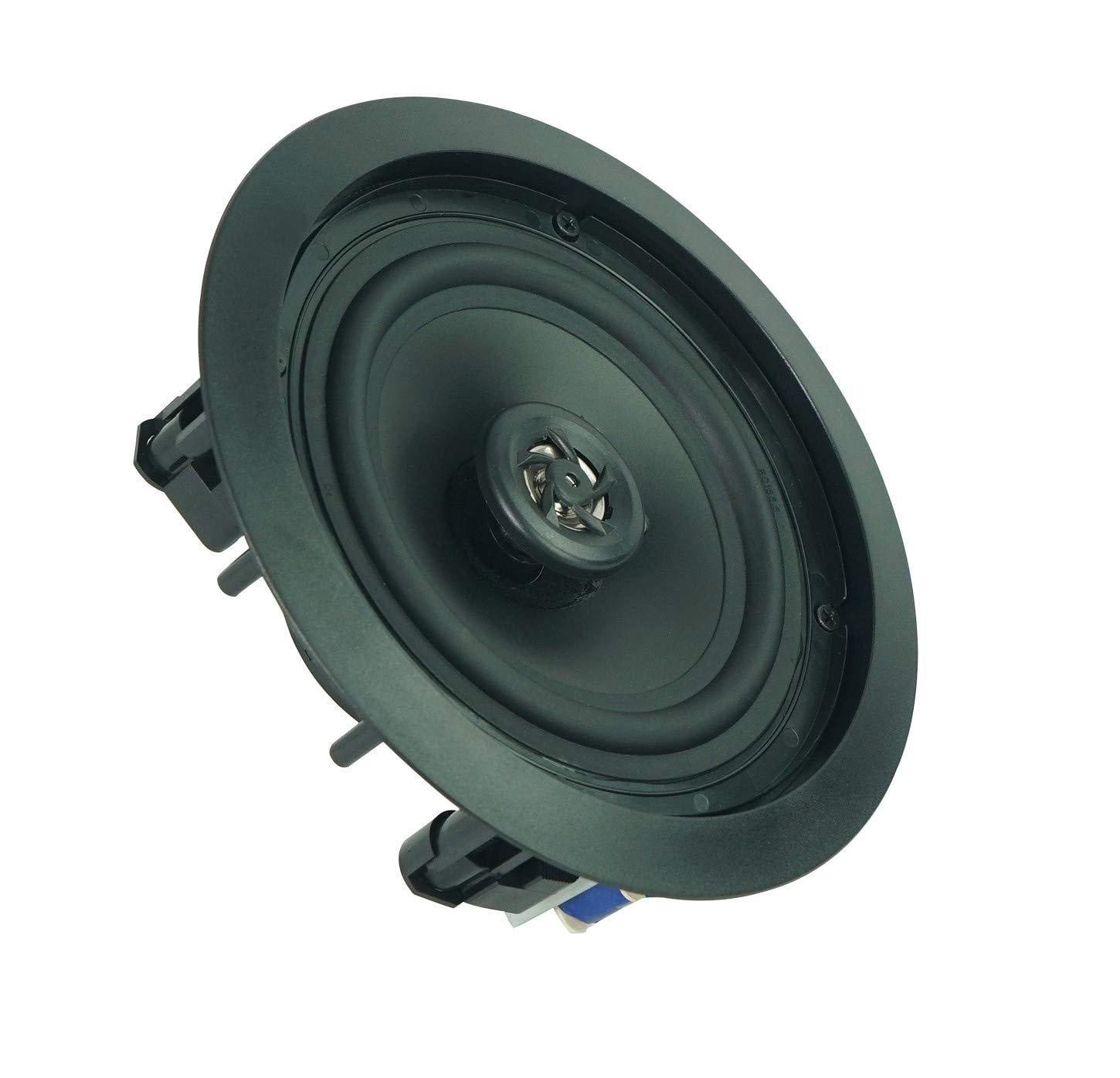 Rockville Rockville 2 CC65T Black 6.5" Commercial 70v Ceiling Speakers for Restaurant