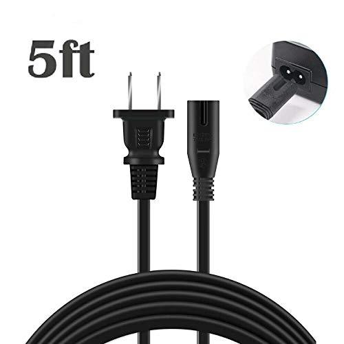 KONKIN BOO 5ft AC Power Cable Cord Lead Fig 8 for Sonos Play 5 3 Wireless Digital Player