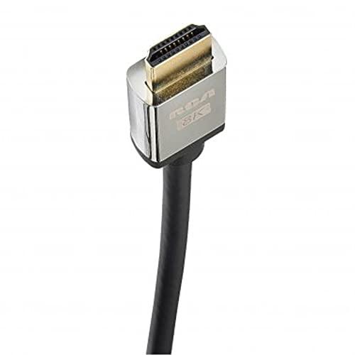 RCA Rca Dh4ude Ultra-Thin Ultra-high-Speed 8k Hdmi Cable (4 Feet)