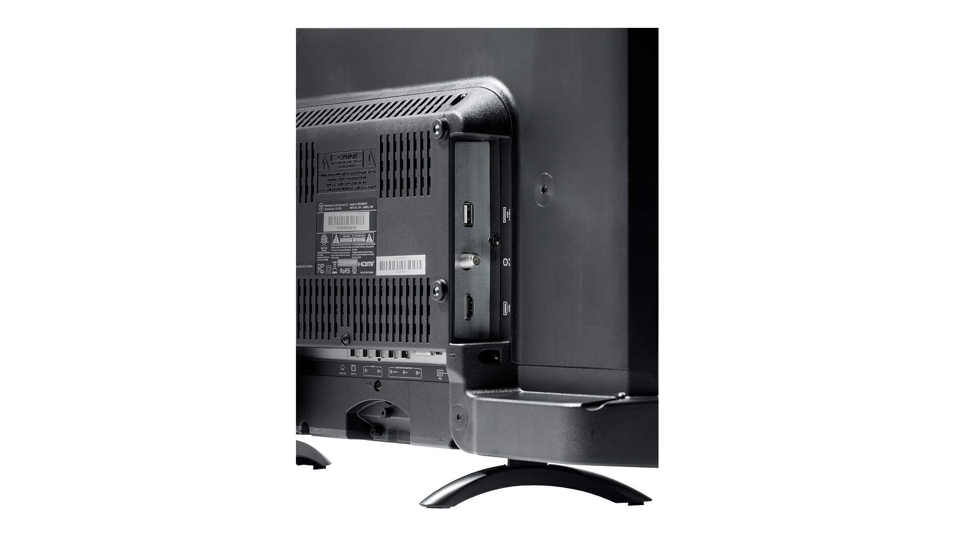 Norcent Norcent 24 Inch 720P LED HD Backlight Flat DVD Combo TV, VGA USB HDMI Digital TV Tuner Cable, Build-in DVD Player Dual Channel 3W Speakers Monitor Television (24 inch)