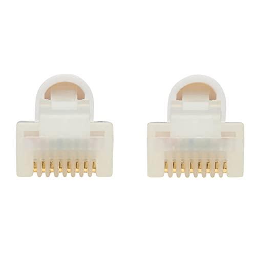 Tripp Lite Tripp Lite, Safe-IT, Cat6a Ethernet Cable, 10G Certified Snagless, Slim UTP Jacket (RJ45 M/M), White, 2 Feet, Limited Life Manufacturer's Warranty (N261AB-S02-WH)