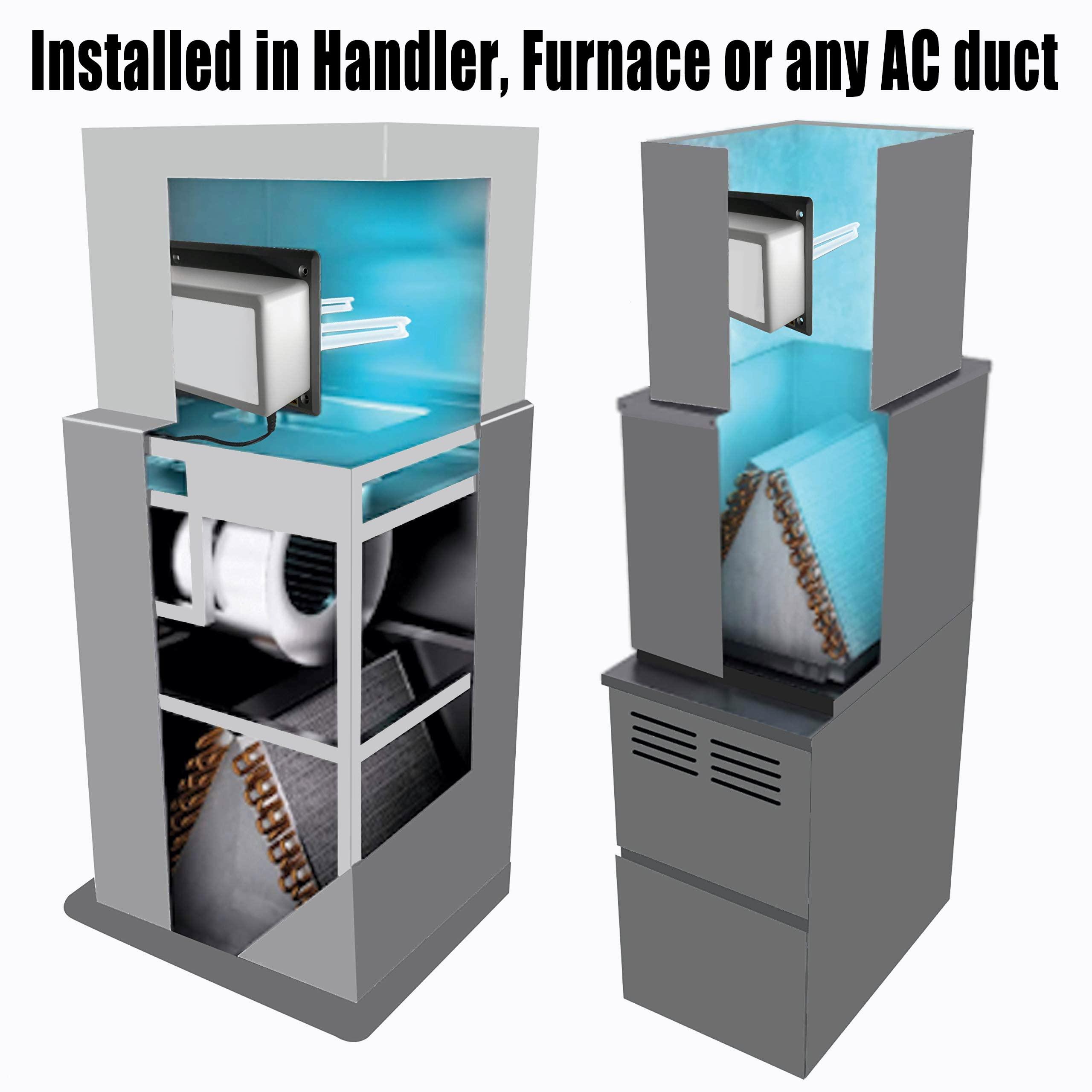 BAIMNOCM 50 Watts Duct Disinfection Uv Light for HVAC, Ac Filter UV-C Lamp, uv lamp for Furnace