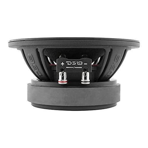 DS18 DS18 PRO-ZXI6.4BM 6.5" Pro Audio Midrange Loudspeaker - 600W Max, 300W RMS, 4 Ohms - Premium Quality Audio Door Speakers for Car or Truck Stereo Sound System (1 Speaker) (Renewed)