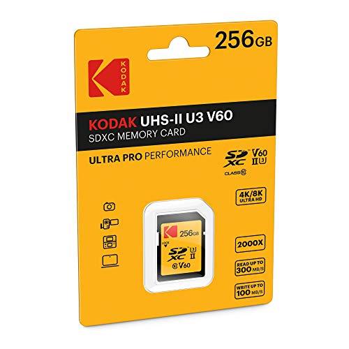 KODAK Kodak 256GB UHS-II U3 V60 Ultra Pro SDXC Memory Card