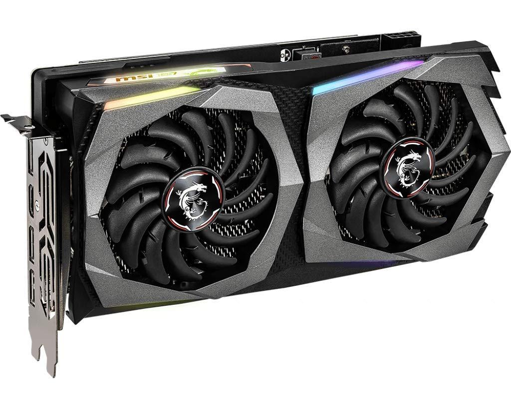MSI MSI Gaming GeForce RTX 2060 6GB GDRR6 192-bit HDMI/DP Ray Tracing Turing Architecture VR Ready Graphics Card (RTX 2060 GAMING 6G)