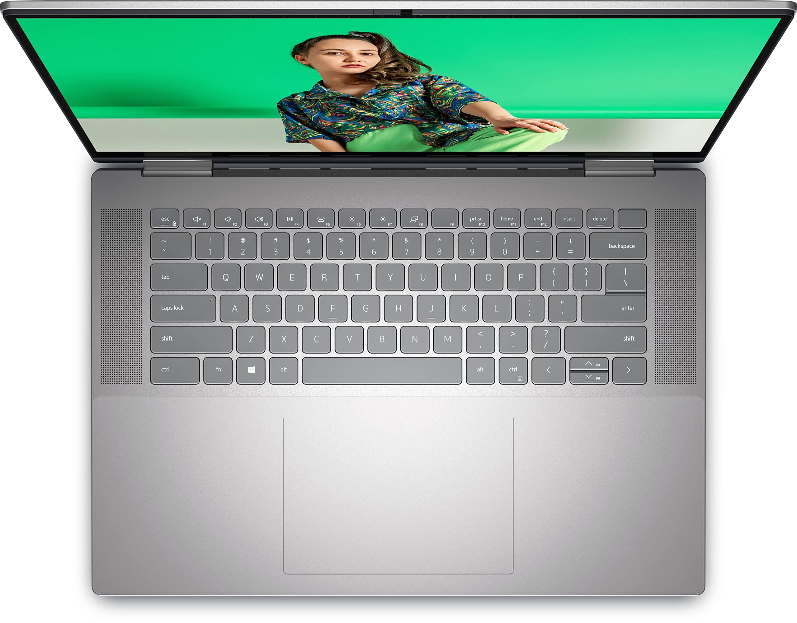 Dell Dell Inspiron 7620 Plus 2-in-1 Laptop (2022) Touch | 16" 1920x1200 FHD+ | Core i7-1260P - 512GB SSD Hard Drive - 16GB RAM | 12 cores @ 4.7 GHz Win 11 Pro Silver (Renewed)