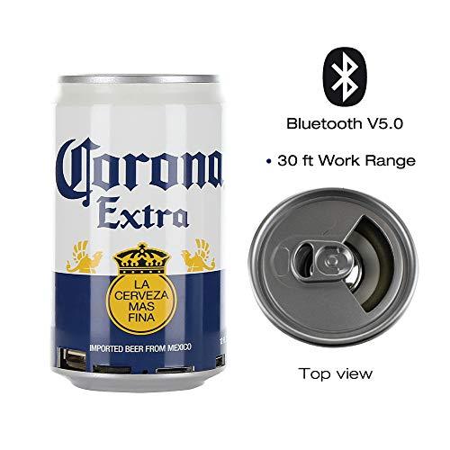 Corona Corona Can Beer Bluetooth Can Shaped Speaker Bluetooth Bottle Speaker Portable Wireless Speaker Portable Travel Stereo Speaker for Outdoor and Indoor Activities