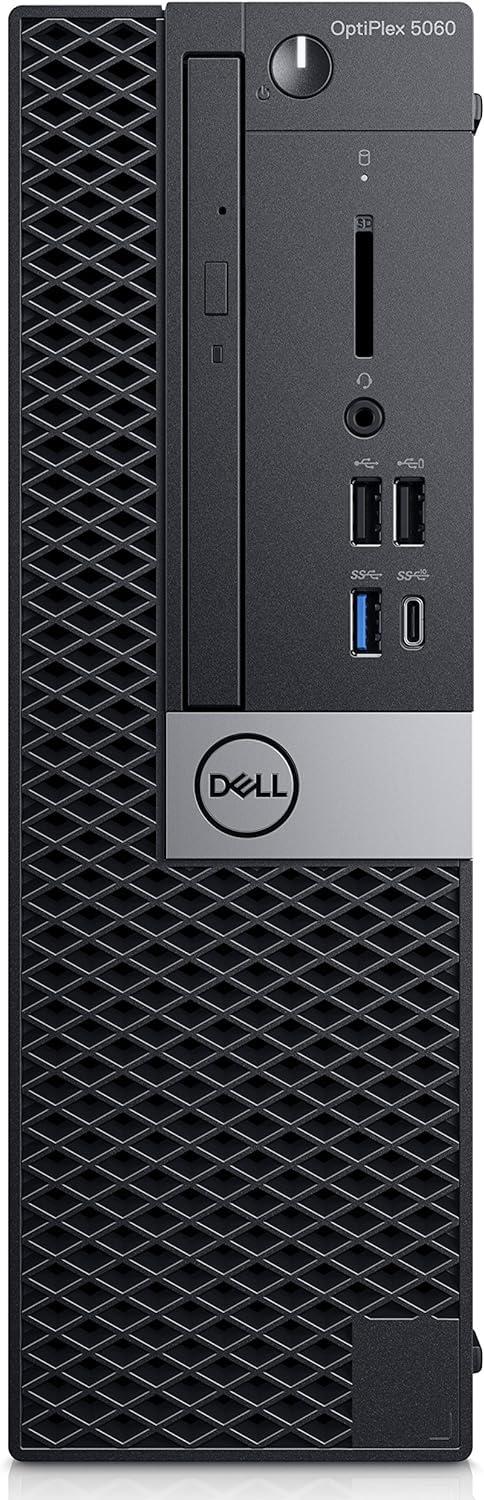 Dell Dell OptiPlex 5060 SFF Bussines Desktop Computers, Intel 6-Core i5-8500 3.10 GHz, 32GB DDR4 Ram, 1TB SSD, Keyboard & Mouse, WiFi, 4K Support, Win 11 Pro, Black (Renewed)