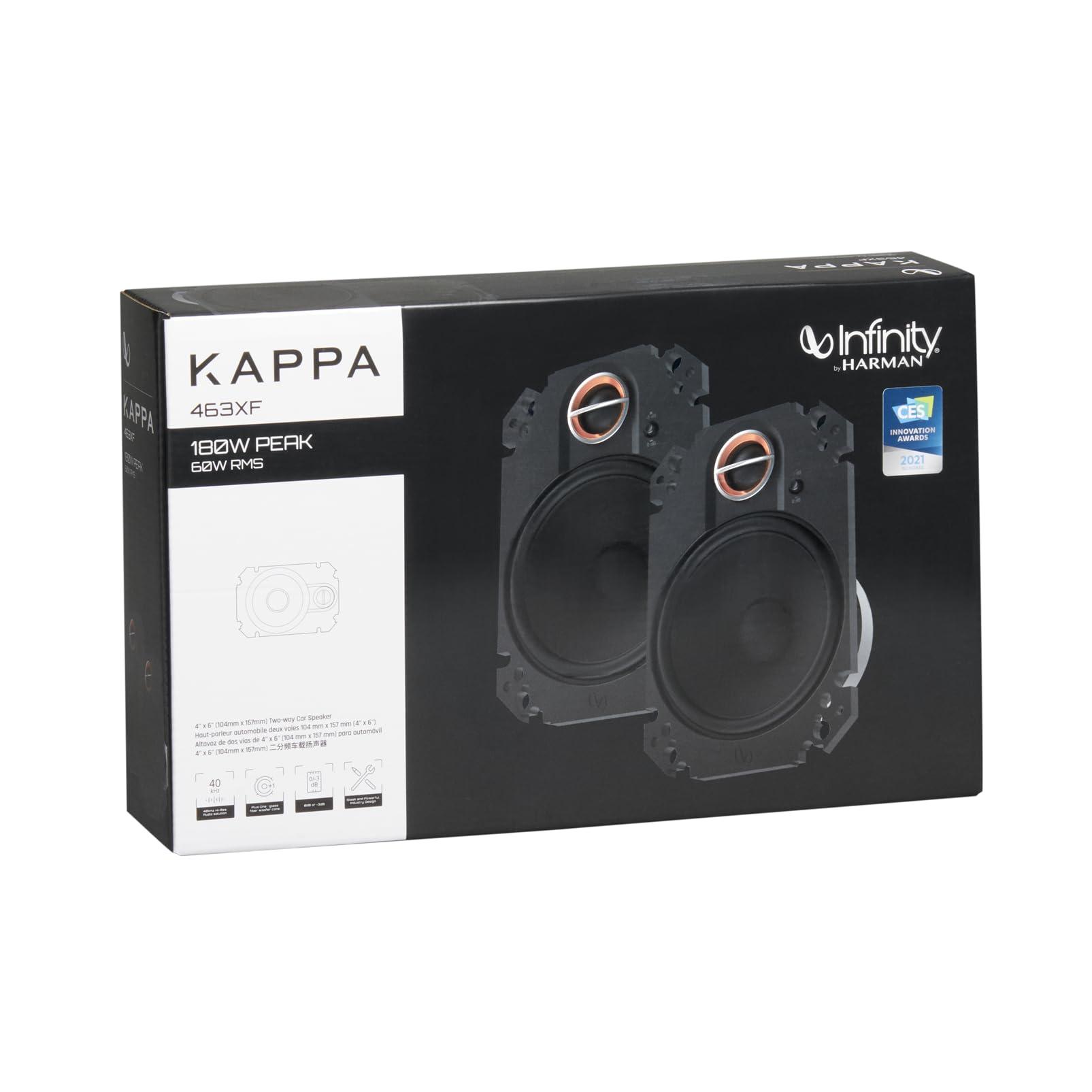 Infinity Infinity KAPPA463XF 4\" x 6\" (104mm x 157mm) Two-Way Car Speaker