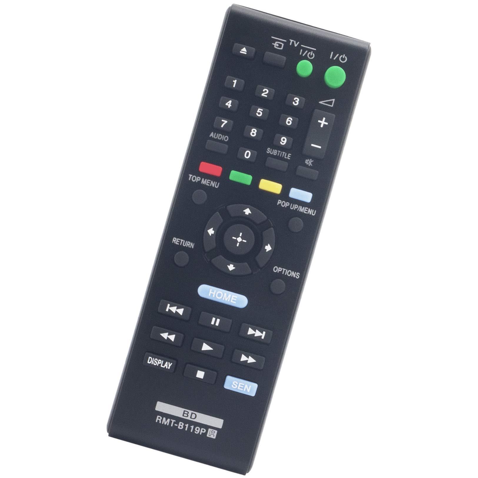 WINFLIKE RMT-B119P Replacement Remote Control fit for Sony Blu-ray Disc BDP-S470 BDP-S570 BDP-BX57 Bdp-bx57
