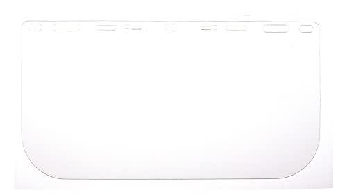 Pyramex Safety Pyramex Safety Full Face Shield Eye and Head Protection (Headgear NOT Included), Clear Polycarbonate, ANSI Z87+