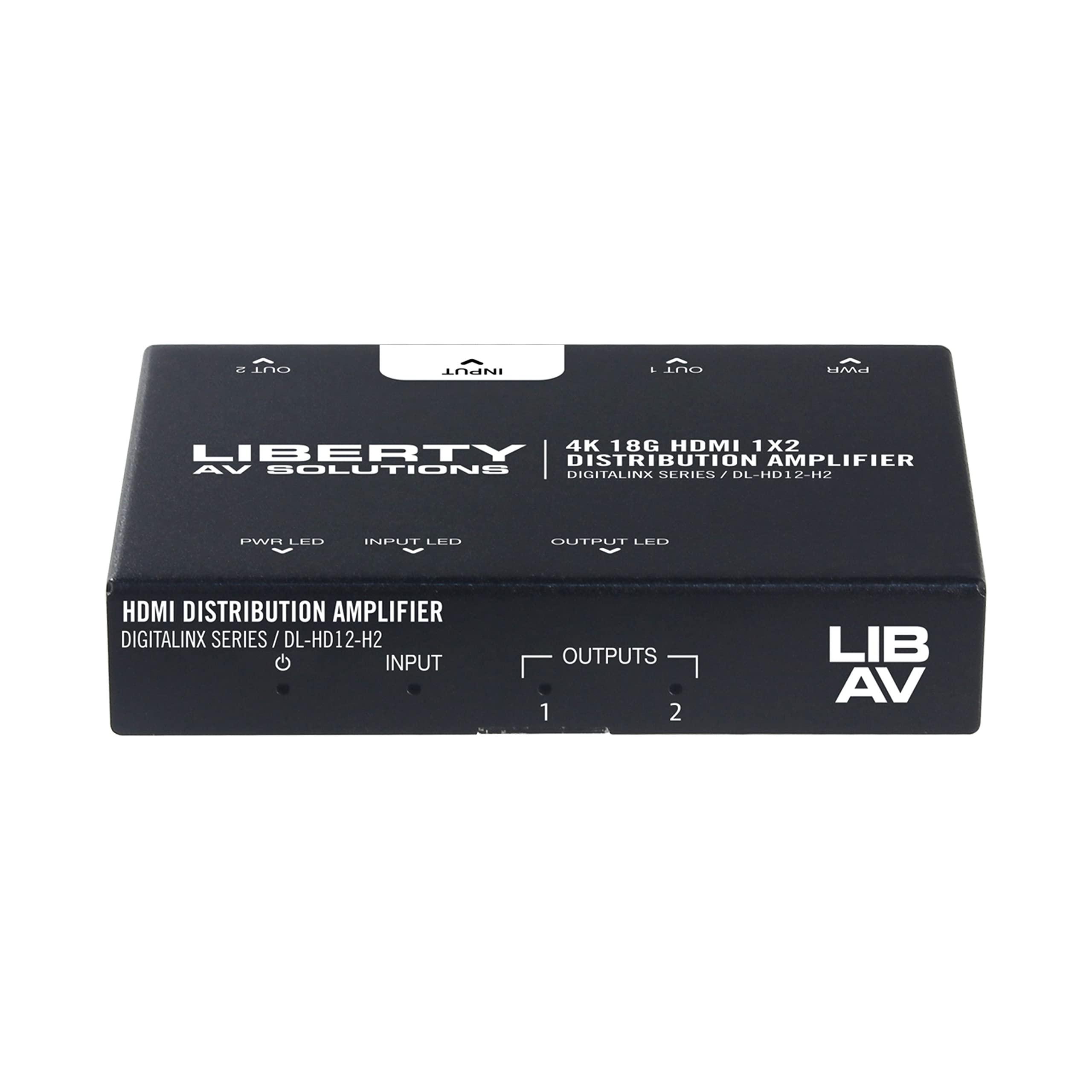 DigitaLinx DigitaLinx DL-HD12-H2 18G 4K60 4:4:4 1 x 2 HDMI Splitter