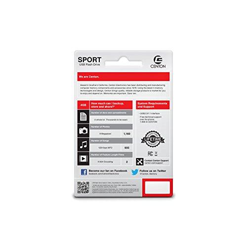 Centon Centon Electronics 4GB USB Flash Drive S1-U2W1-4G