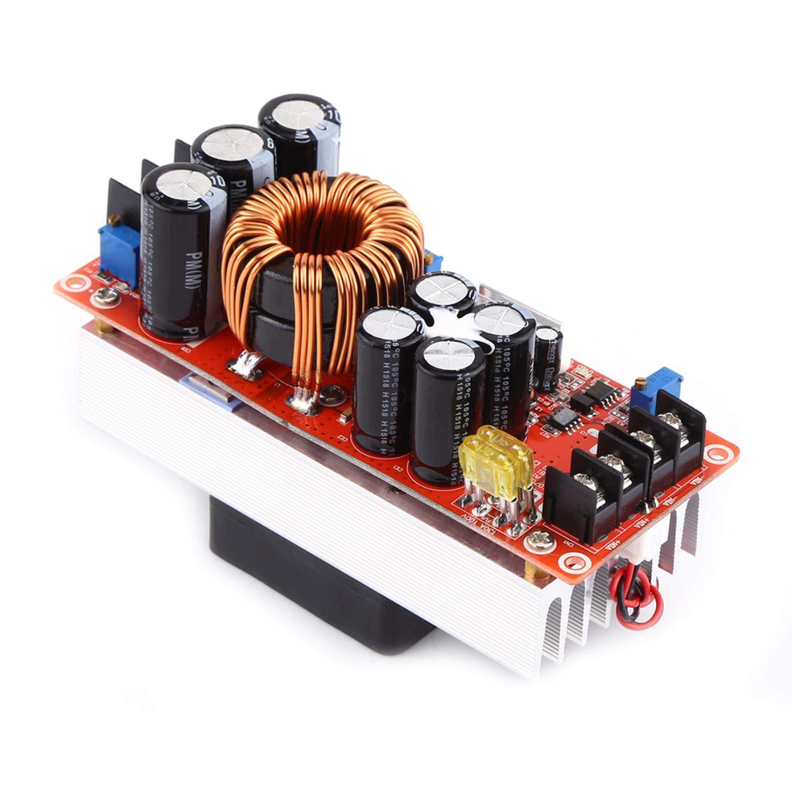 S erounder 1500W 30A DC-DC Boost Converter Step-up Power Supply Module Constant Voltage Constant Current Module Board Card in 10~60V Out 12~90V