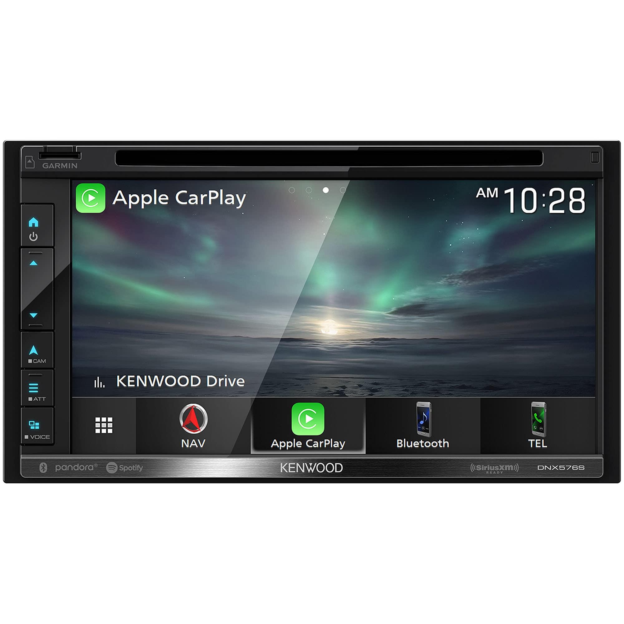 Kenwood KENWOOD DNX576S 6.8 Bluetooth Double-DIN In-Dash Navigation DVD Receiver, & SiriusXM