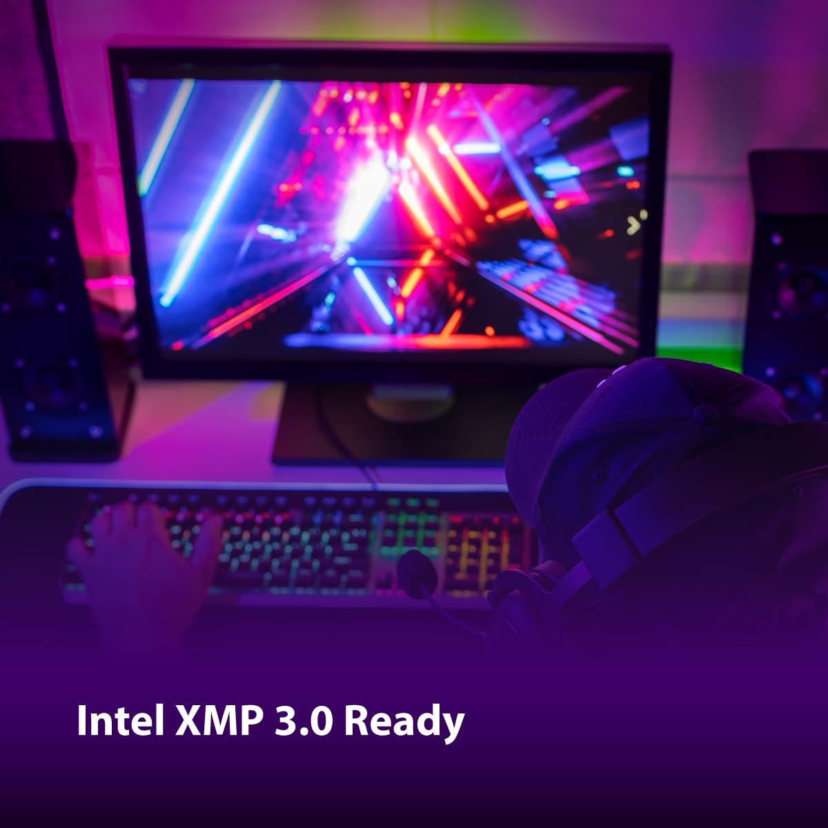 Patriot Memory Patriot Viper Xtreme 5 RGB DDR5 RAM 32GB (2X16GB) 8000MHz CL38 1.45v UDIMM Desktop Gaming Memory Kit Compatible with Intel XMP - PVXR532G80C38K