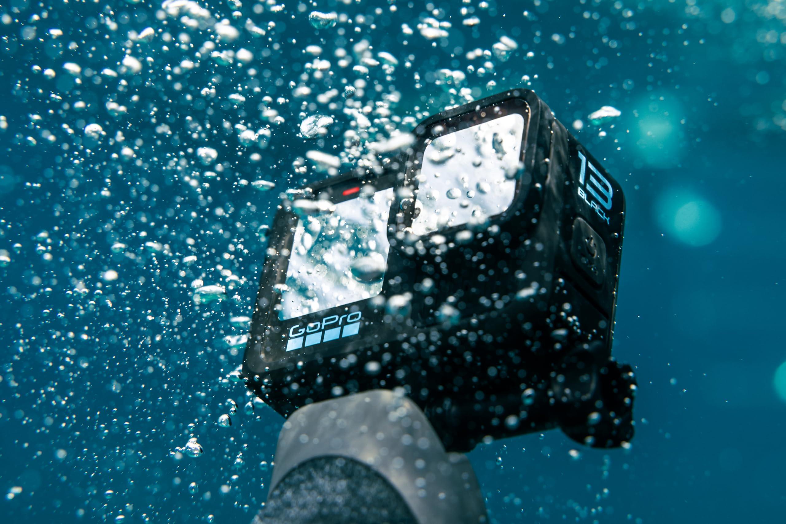 GoPro GoPro HERO13 Black - Waterproof Action Camera with 5.3K60 Video, 27MP Photo + Compatability with HB-Series Lenses