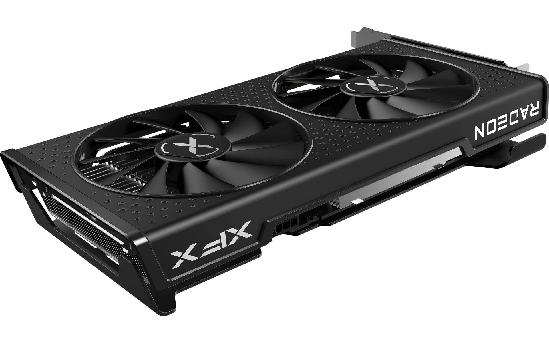 XFX XFX Speedster SWFT 210 Radeon RX 6600 CORE Gaming Graphics Card with 8GB GDDR6 HDMI 3xDP, AMD RDNA 2 RX-66XL8LFDQ