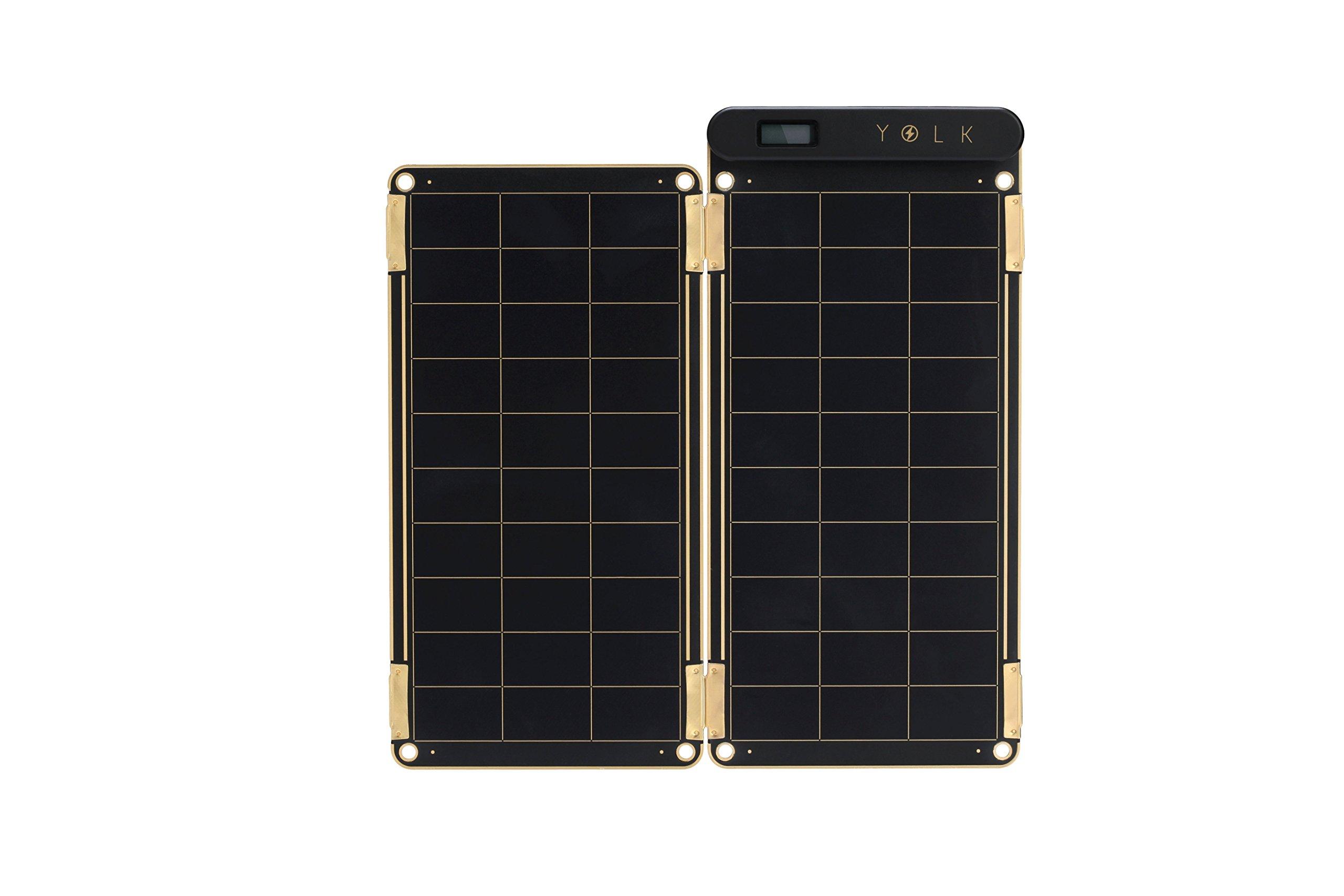 YOLK Solar Paper + Pouch, Paper-Thin and Light Portable Solar Charger with Ultra-High-Efficiency (5W)
