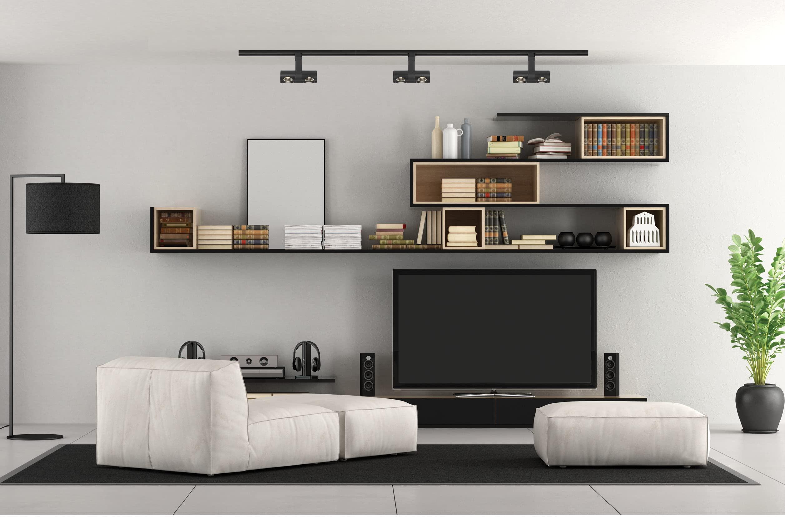 Satco Satco Nuvo TH464 One Light Track Head, Black, 2.75x2.38x2.38