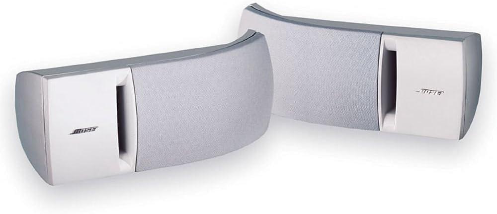 Bose Bose 161 speaker system (pair, white) - ideal for stereo or home theater use (Renewed)