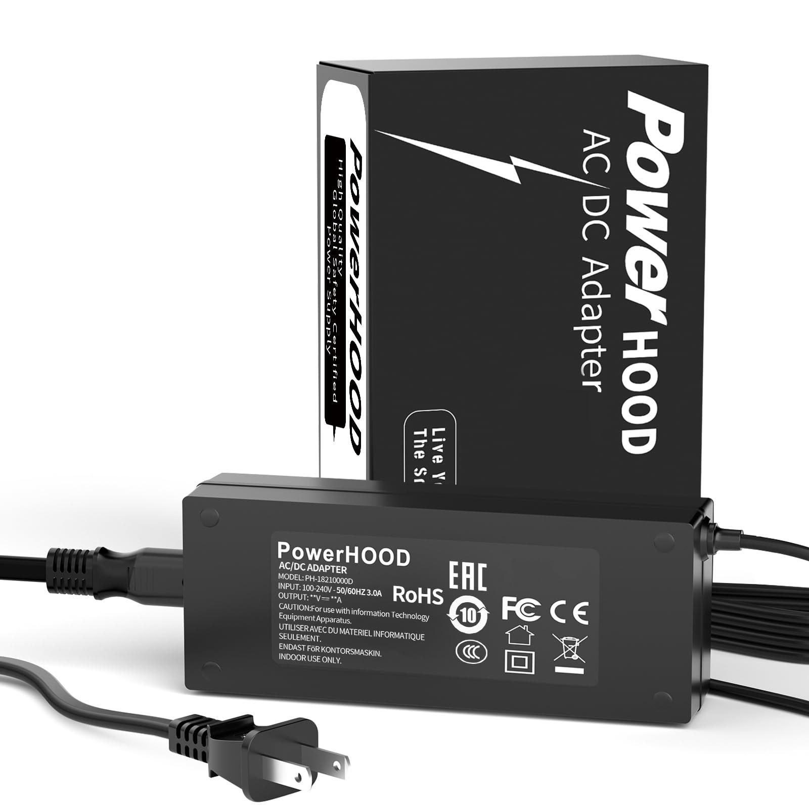 PowerHOOD PowerHOOD 25V AC/DC Adapter Compatible with LG SN5A SL5Y SK6Y SN5Y 2.1 Channel High Res Audio Sound Bar SN6Y 3.1ch Sound Bar w/Subwoofer 25VDC 25 Volt 25 Volts Power Supply Cord Charger Cable PSU
