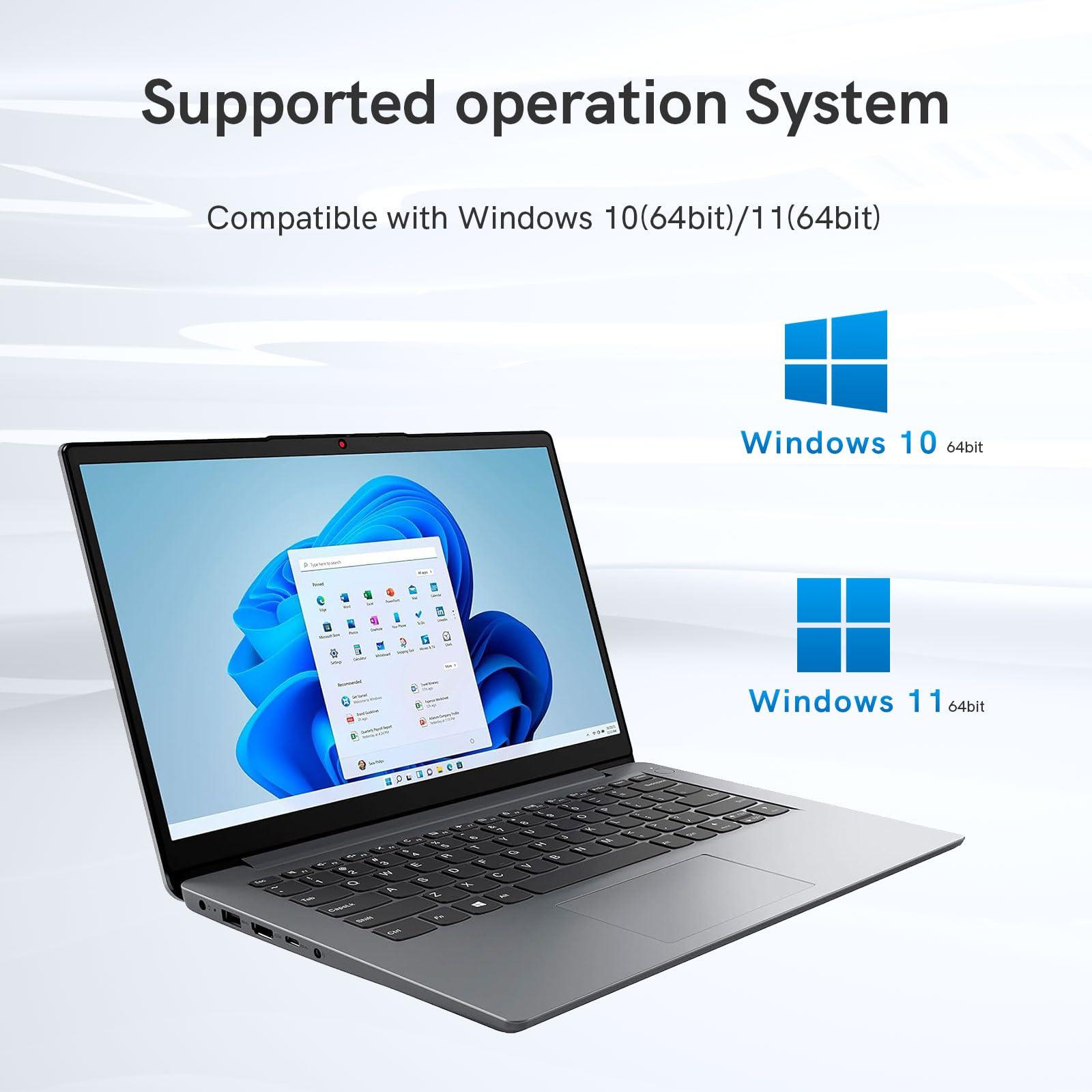 QFly QFly WiFi 6E AX210 NGW Wireless Card with Bluetooth 5.3, Tri-Band 5400Mbps Network Adapter for Laptop Support Windows 10/11 (64bit) M.2/NGFF