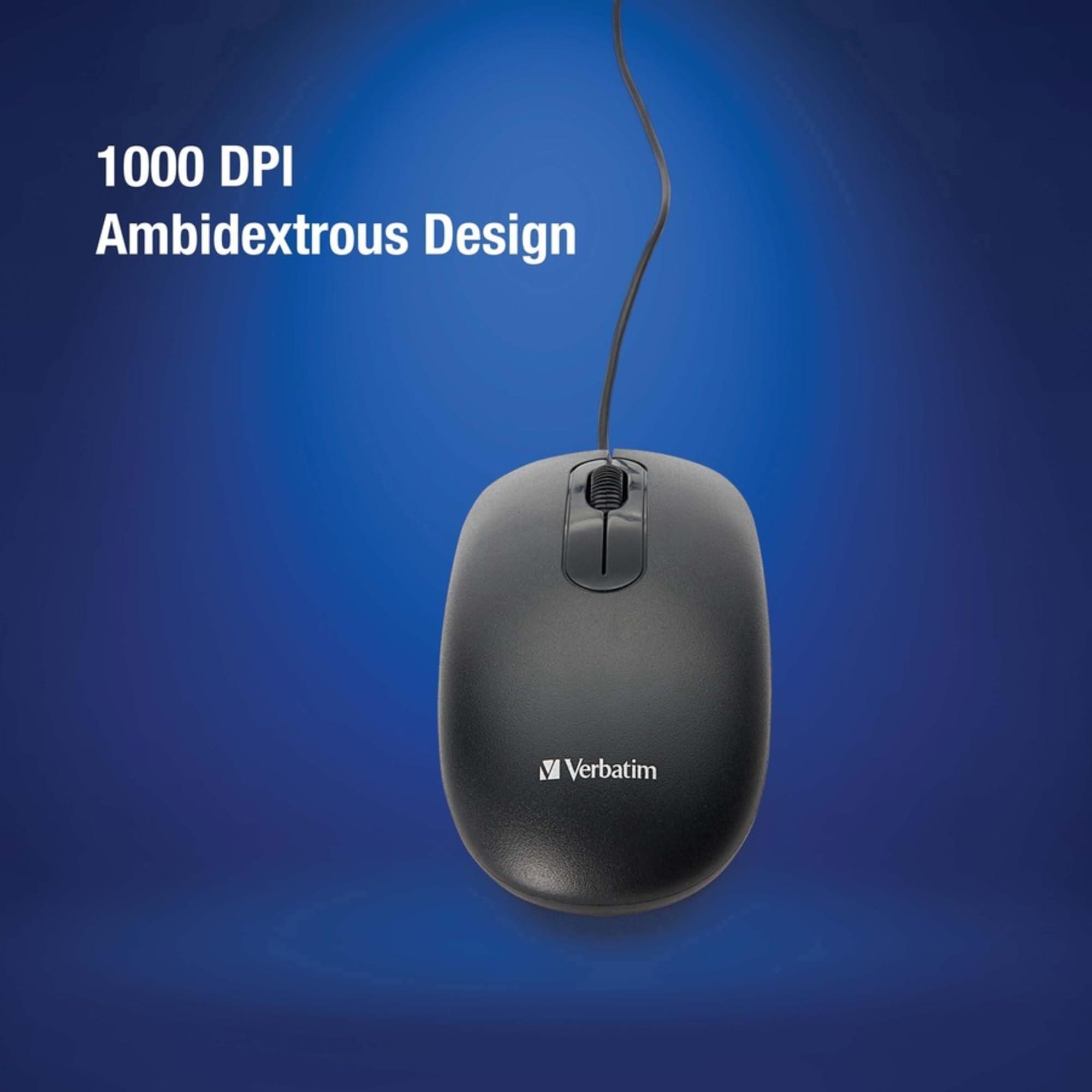 Verbatim Verbatim 70734 Universal Wired Keyboard and Mouse